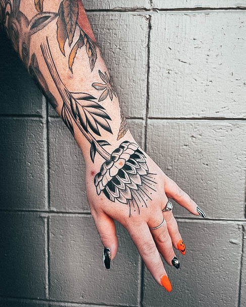 Ornate Tattoos For Females Artichoke