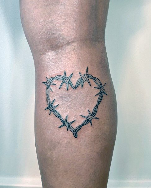 Ornate Tattoos For Females Barbed Wire