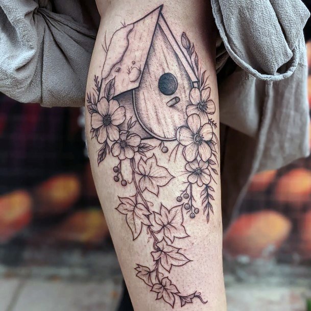 Ornate Tattoos For Females Birdhouse