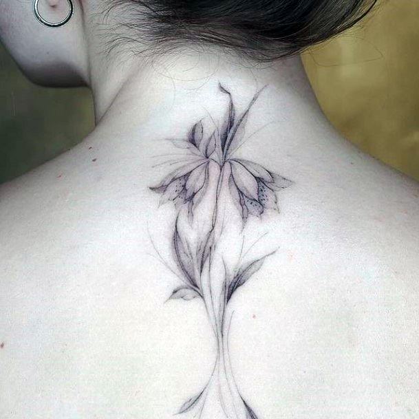 Ornate Tattoos For Females Black Ink