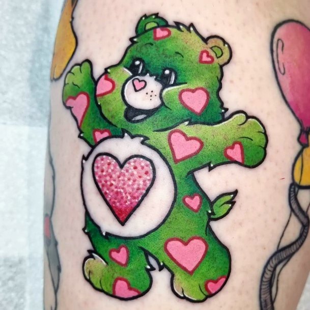 Ornate Tattoos For Females Carebears