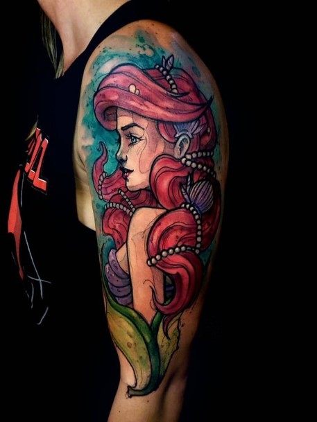 Ornate Tattoos For Females Disney