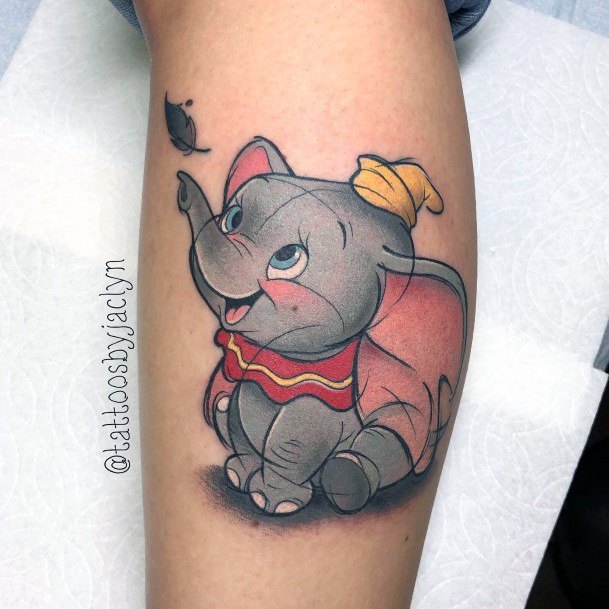 Ornate Tattoos For Females Dumbo