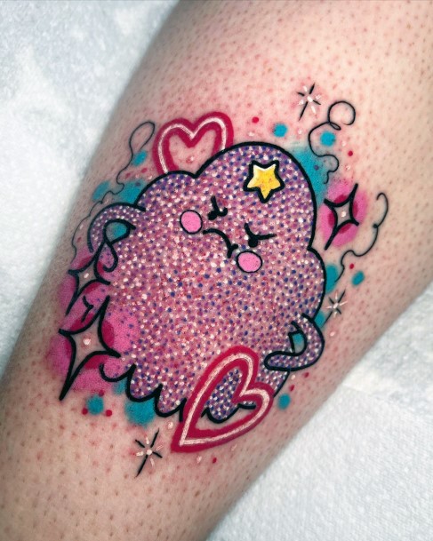 Ornate Tattoos For Females Glitter