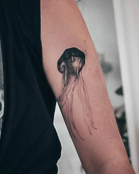 Ornate Tattoos For Females Jellyfish