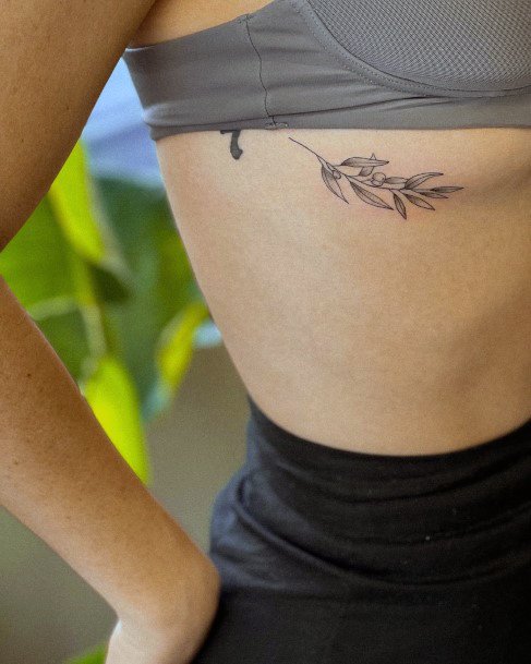 Ornate Tattoos For Females Olive Tree