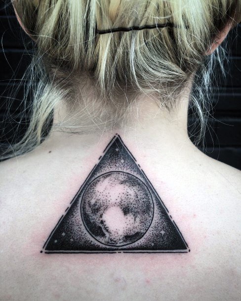 Ornate Tattoos For Females Pluto