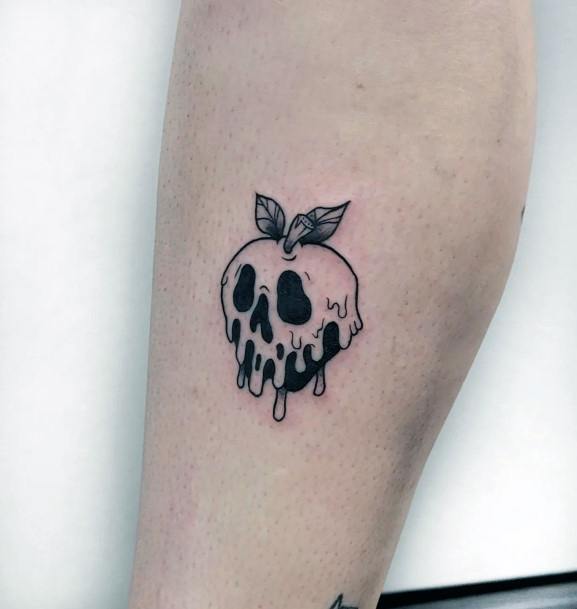 Ornate Tattoos For Females Poison Apple