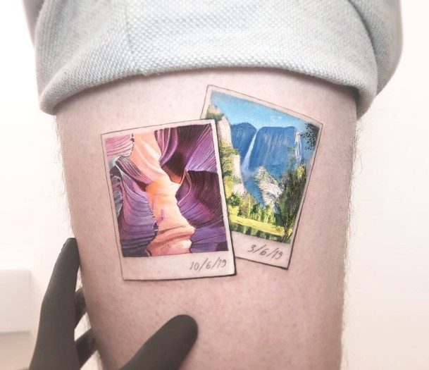 Ornate Tattoos For Females Polaroid