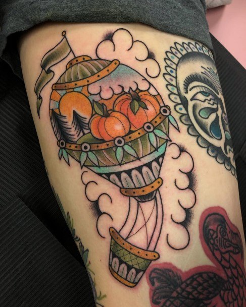 Ornate Tattoos For Females Pumpkin