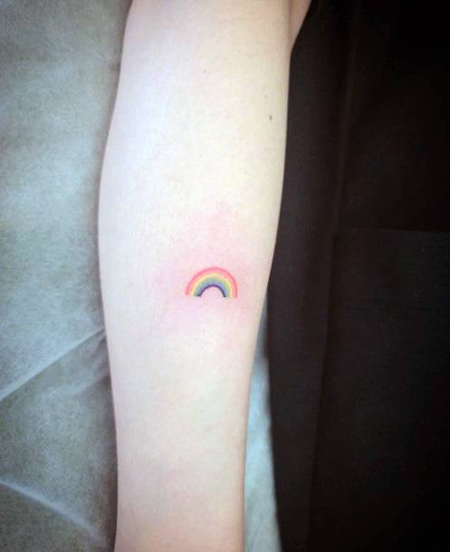 Ornate Tattoos For Females Rainbow