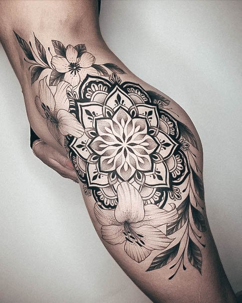 Ornate Tattoos For Females Spiritual