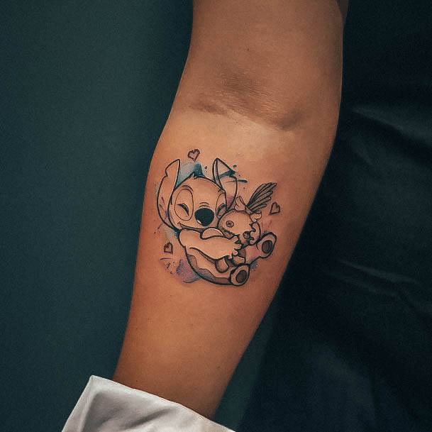 Ornate Tattoos For Females Stitch