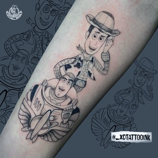 Ornate Tattoos For Females Toy Story