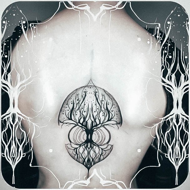 Ornate Tattoos For Females Tree Of Life