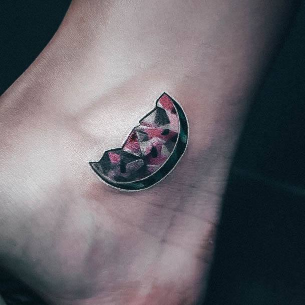 Ornate Tattoos For Females Watermelon