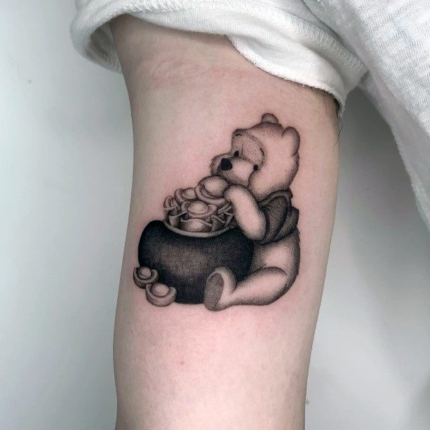 Ornate Tattoos For Females Winnie The Pooh