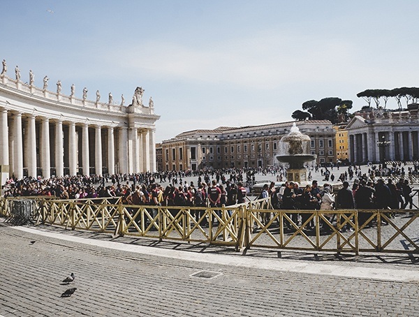 Outside St Peters Basilica Churches