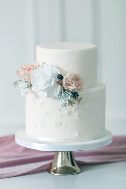 Palatable Elegant Womens Wedding Cake