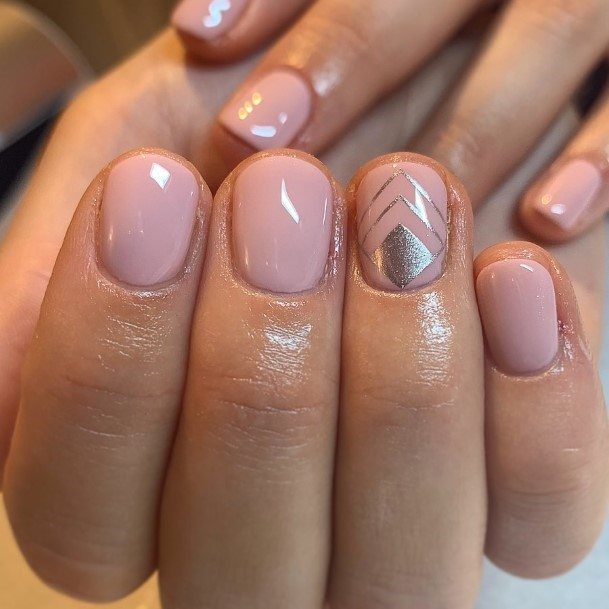 Pale Pink Womens Nail Ideas