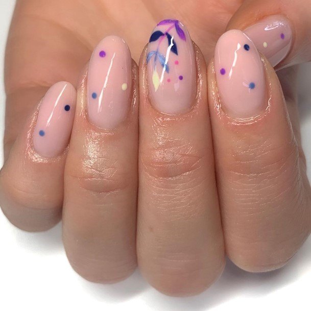 Pale Pink Womens Nails