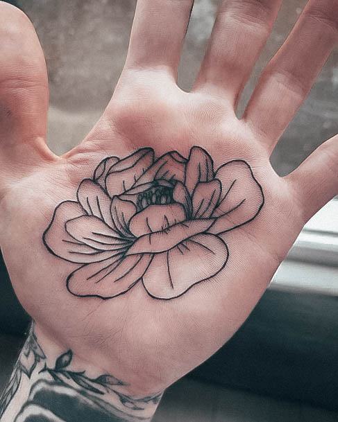 Palm Tattoo Design Inspiration For Women