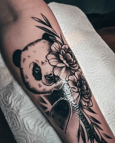 Panda Female Tattoo Designs