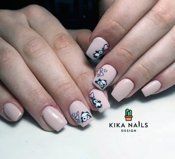 Panda Nails Cute Stickers