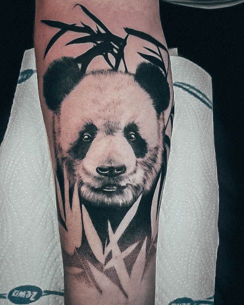 Panda Tattoo For Ladies