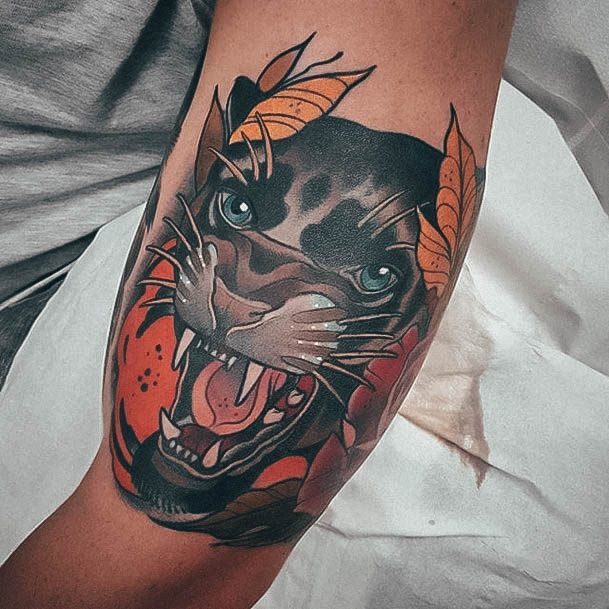 Panther Female Tattoo Designs