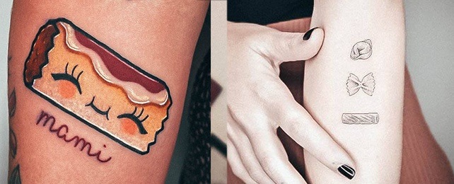 Top 100 Best Pasta Tattoos For Women – Noodle Design Ideas