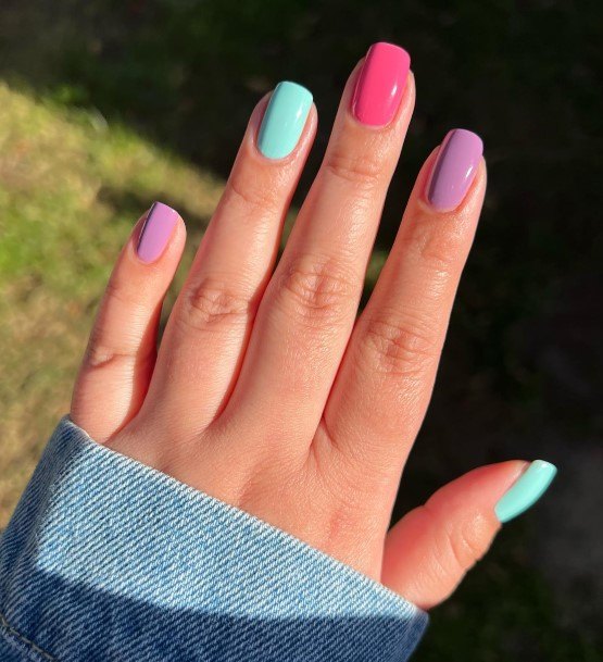 Pastel Girls Nail Ideas