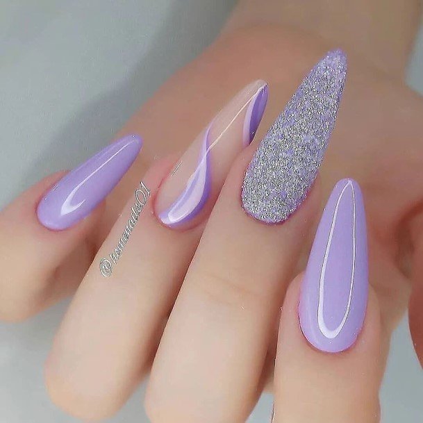 Pastel Nail Feminine Designs