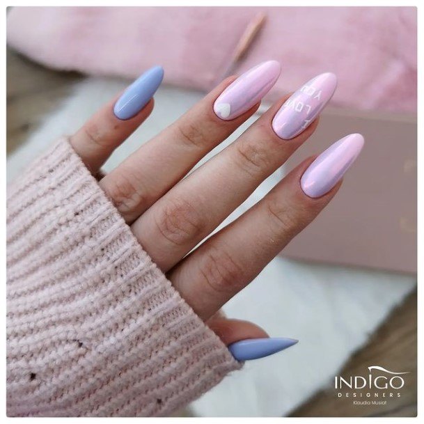 Pastel Nail For Ladies