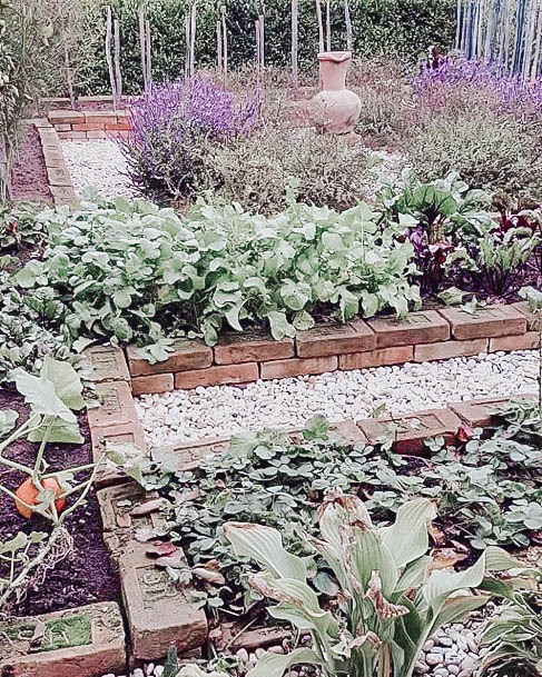 Paver Designs Raised Garden Bed