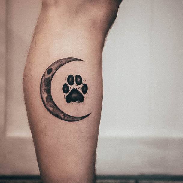 Paw Print Tattoos For Girls