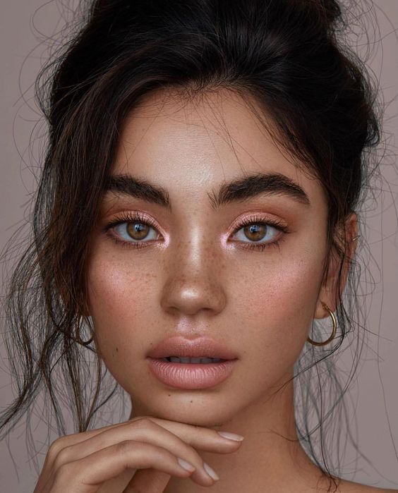 Peach Summer Eye Makeup Looks Women