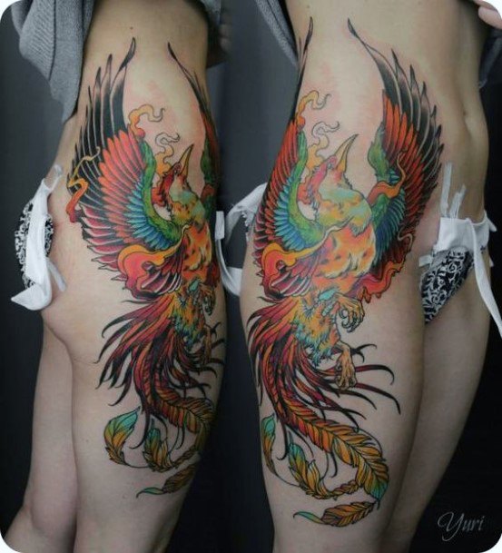 Peerless Phoenix Tattoo For Women