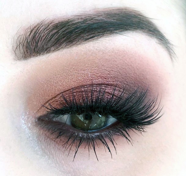 Penetrating Red And Brown Eyeshadow Women