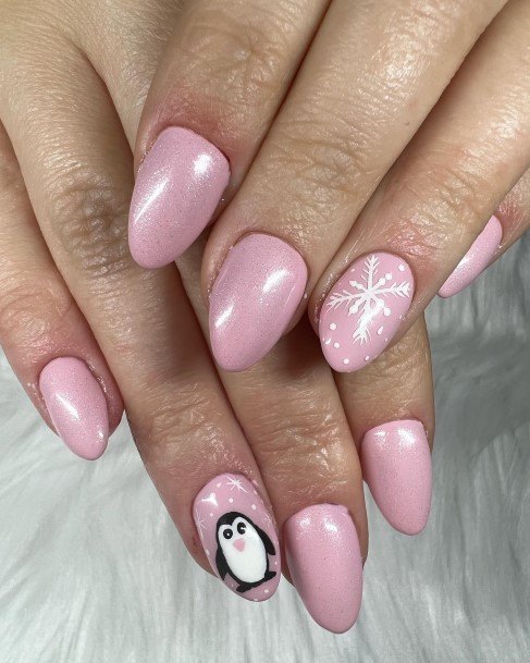 Penguin Female Nail Designs