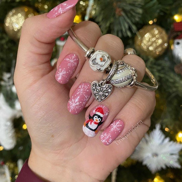 Penguin Womens Nail Designs