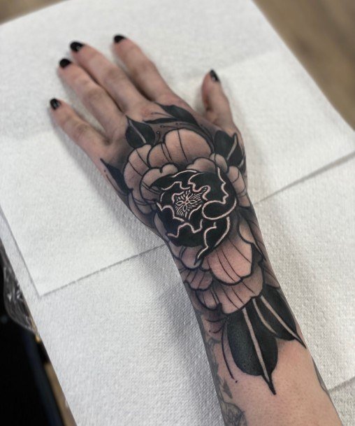 Peony Womens Tattoo Designs