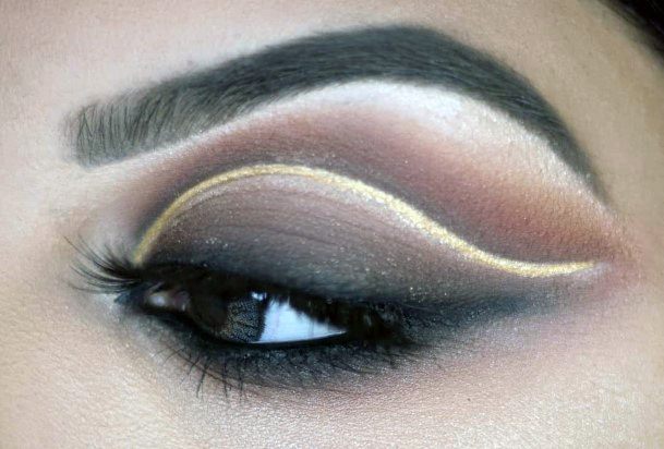 Perfect Arc Brown And Gold Eyeshadow Women