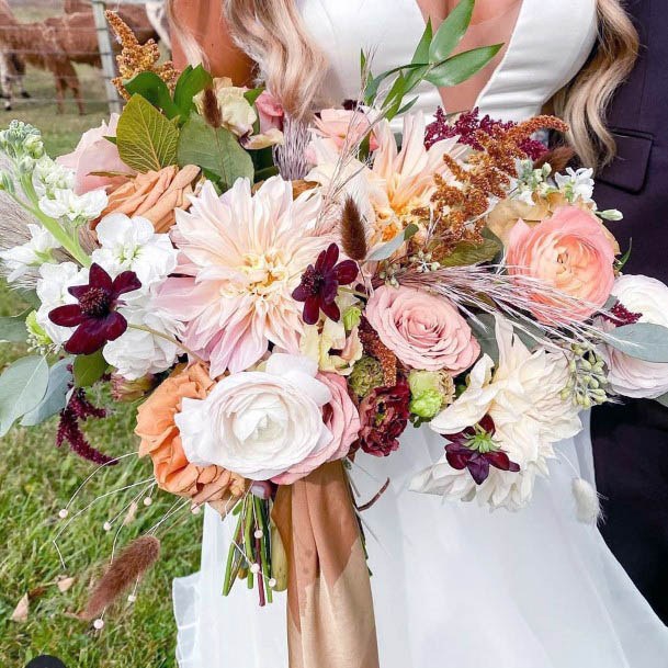 Perfect Fall Wedding Flowers