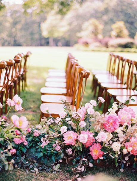 Perfect Pink Flowers Wedding