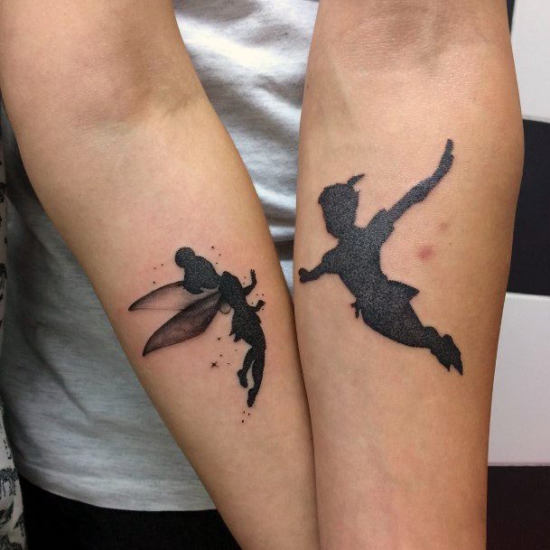 Peter Pan Tattoo Feminine Designs