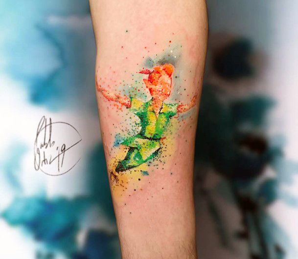 Peter Pan Tattoos Feminine Ideas