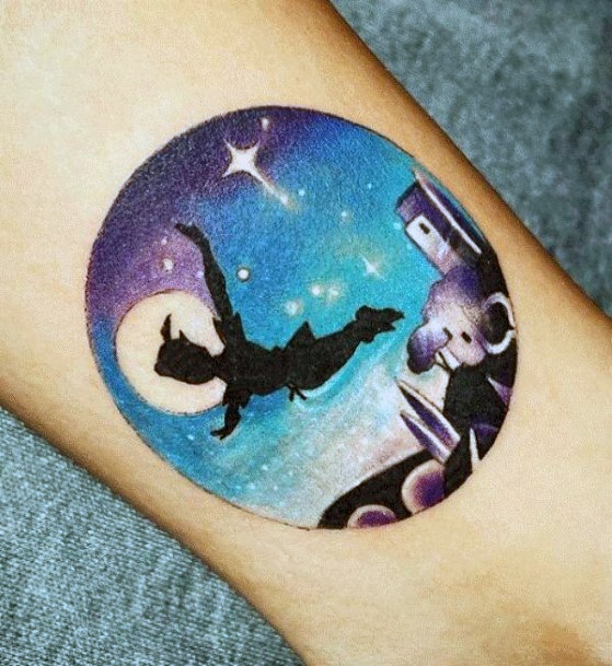 Peter Pan Womens Tattoo Designs