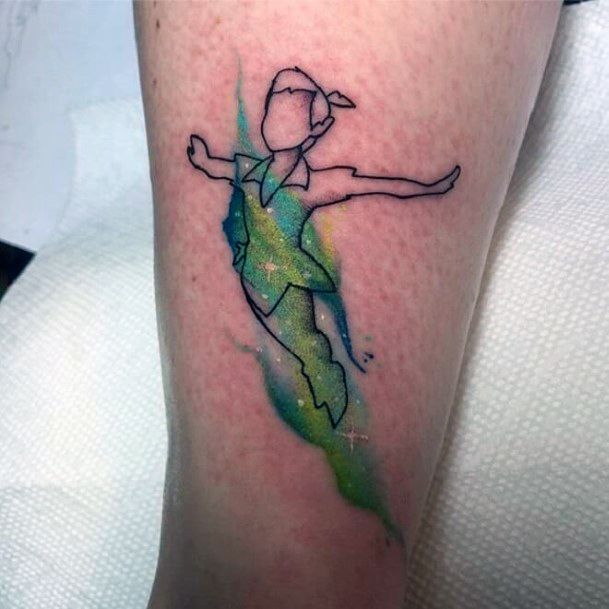 Peter Pan Womens Tattoos