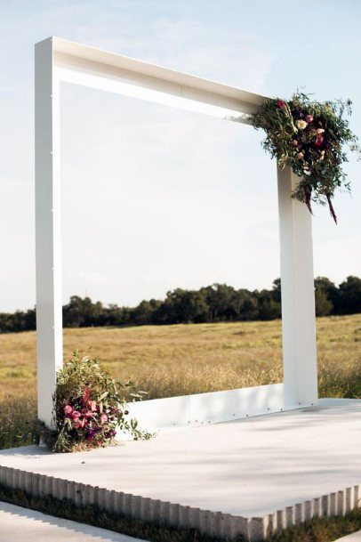 Photo Perfect Large Picture Frame Inspiration Wedding Arch Ideas